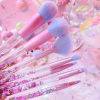 ราคา ชุดแปรงแต่งหน้า ด้ามคริสตัล 7 ชิ้น ขนนุ่มมากกกกกก (16274737497)