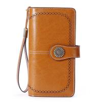 ราคา Royal Baggerกระเป๋าทรงยาวสำหรับผู้หญิงสาวหนังวัวแท้RFIDแฟชั่นเกาหลีกระเป๋าโทรศัพท์คลัชกระเป๋าถือพรรคที่สง่างาม (680490045)