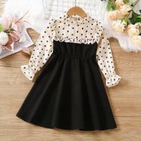 ราคา ZZOOI Menoea Patchwork Baby Girls Dress Long Sleeve Dresses Cotton Spring Autumn Kids Casual Princess Dress Buttons Children Vestidos (18135167997)