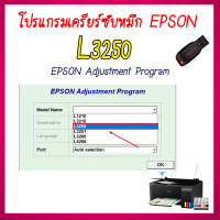 ราคา โปรแกรมเคลียร์ซับหมึก Epson รุ่น Epson L3250 ชุดที่13 เคลียร์ซับหมึก แก้อาการ ซับหมึกเต็ม เคลียร์ซับหมึก Reset Ink Pad (21196571502)