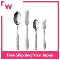 ราคา ชุดเครื่องใช้บนโต๊ะอาหารสำหรับอาหารค่ำทุบ NAGAO 4ชิ้นสแตนเลสผลิตในประเทศญี่ปุ่น (18582434088)