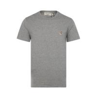 ราคา Maison Kitsune Mens and Womens Short sleeved T shirt Fox Head Embroidery Fashion Round Neck Cotton Casual Trendy T shirt Maison Kitsun S 5XL 9113 (20387673309)