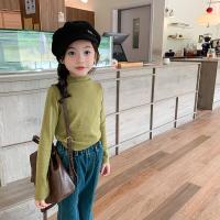 ราคา SWEETBABY พร้อมส่ง เสื้อยืดแขนยาวเด็กผู้หญิง เสื้อคอเต่าแขนยาวเด็ก สีพื้น ผ้านิ่มใส่สบาย 923 (20384814016)