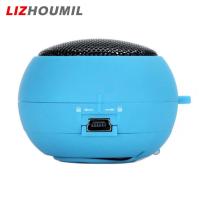 ราคา LIZHOUMIL Burger Style Hamburger Mini Column Speaker Stereo Sound Box loudspeaker Audio Music MP3 Player for Mobile Phones Tablet Computer 3 5mm Audio Plug (20766065230)
