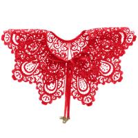 ราคา ปกคอเสื้อปลอมพร้อมสร้อยคอมุกหนังสังเคราะห์แบบจำลองทำเองสีทึบสไตล์จีนปักลูกไม้ผ้าคลุมไหล่สั้นสำหรับตัดเย็บปกเสื้อปลอมปักลายร้าน (20360553460)