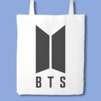 ราคา กระเป๋าผ้าแคนวาส กระเป๋าผ้าลายBTS บังทัน V 1 กระเป๋าสะพายข้างลายน่ารักสไตล์เกาหลี ถุงผ้า (14749145565)