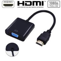 ราคา HDMI to VGA Converter cable Adapter for computer PC notebook DVD more connect to TV Monitor Projector (312902007)