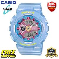 ราคา ต้นฉบับ Baby G BA110 นาฬิกาข้อมือสตรีกีฬากันกระแทกกันน้ำ 100M พร้อมรับประกัน 4 ปี BA 110CA 2A คลังสินค้าพร้อม (20314596616)