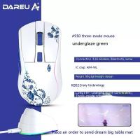 ราคา Dareu A950 Mouse Tri Mode บลูทูธไร้สาย2 4G เมาส์แบบมีสายอุปกรณ์เสริมสำหรับคีย์บอร์ด Pc Office Gamer Man Mice Giftshot (19628925519)
