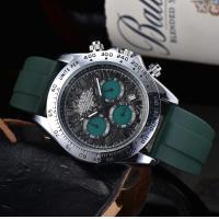 ราคา แบรนด์หรูคุณภาพสูงขายดี RLX นาฬิกาอัตโนมัติสำหรับผู้ชายสายรัดซิลิโคน6 Pin วิ่งโครโนกราฟคะแนนวินาทีมัลติฟังก์ชั่นกันน้ำกล่องของขวัญฟรี (10500973227)