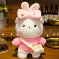 ราคา ตุ๊กตากระต่ายหูยาว ตุ๊กตากระต่ายในเสื้อกันหนาว หมอนตุ๊กตา ตุ๊กตา Plush Doll ของเล่น ของขวัญเด็ก ของขวัญวันเกิด 30ซม (19259681367)