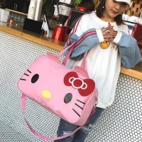 ราคา กระเป๋าเดินทางระยะสั้นแบบพกพาของผู้หญิงกระเป๋าเดินทางลายการ์ตูนน่ารักขนาดใหญ่กระเป๋าเดินทางกันน้ำกระเป๋ากีฬาสะพายไหล่สไตล์เกาหลี (20817901687)