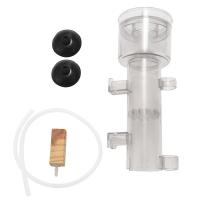 ราคา Mini Aquarium Marine Fish Coral Tank Internal Hang on Air Protein Skimmer with Wood Air Stone Tubing (20671192657)