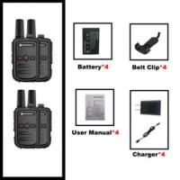 ราคา วิทยุสื่อสารโมโตโรล่า อินเตอร์คอมC51 Motorola Walkie Talkie C51 MINI เครื่องส่งรับวิทยุสองทาง5W 16ช่อง วิทยุ ยาว 5KM กันน้ำ UHF Walkie Talkie two way radio 2 8pcs (20907334896)