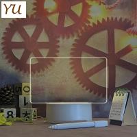 ราคา กระดานไวท์บอร์ดบันทึกเดสก์ทอป LEDกระดานเตือนความจำข้อความไฟ LED เป็นของขวัญในเทศกาลเพื่อนครอบครัว (20120085489)