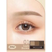 ราคา Meilinda 3D Brow Powder Palette MC3109 เขียนคิ้ว บราว พาวเดอร์ 3 6กรัม (20316344566)