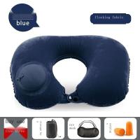 ราคา Air u shaped pillow neck guard u travel essential artifact cervical pillows portable air blowing sleep (17227631636)