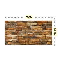 ราคา 3d wallpaper วอลเปเปอร์ผนัง3d วอลเปเปอร์ 3d สติ๊กเกอร์ติดผนัง สามมิติ วอลเปเปอร์ 3มิติ ติดผนังปูน มีกาวในตัว ใช้งานง่าย ลายการ์ตูน 70X38CM (14647494331)