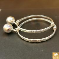 ราคา CODsare13fghf กำไลข้อเท้าเด็ก เงินแท้ 92 5 น้ำหนัก 2 สลึง ไม่ลอก เปอร์เซ็นเต็ม มีใบประกัน ส่งจากร้านทอง มีของแถม (20176414425)