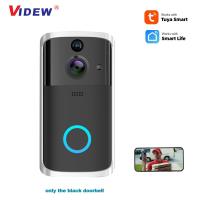 ราคา Tuya Smart Home Door Bell Wifi Wireless Video Doorbell Camera 2 Way Intercom Motion Detection Waterproof for Apartment Security (19810802975)