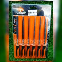 ราคา PUMPKIN ตะไบจิ๋วช่างทอง รุ่น PTT 6NF4160 51144 6ตัว 1ชุด ขนาด 4x160 ตะไบแบน ตะไบท้องปลิง ตะไบสามเหลี่ยม ตะไบกลม ตะไบสี่เหลี่ยม ช่าง จัดส่ง KERRY (19359948500)