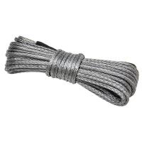 ราคา Synthetic Winch Rope 1 4 x 50Ft Synthetic Winch Rope Line Cable for ATV UTV SUV Truck Boat Winch (19716947387)
