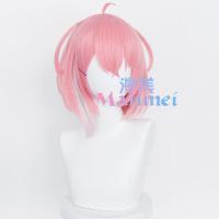 ราคา วิกผมอะนิเมะ ไอดอลเสมือนสมอ vtuber Rainbow Club Sasaki Saki cos วิกผมอยู่ผมสีอ่อนแขวนย้อมหู (17869456451)