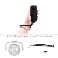 ราคา ตัวป้องกันเลนส์ Insta360ฝาครอบป้องกันป้องกันรอยขีดข่วน X3สายคล้องมือป้องกันการสูญหายหัวเข็มขัดสายคล้องป้องกันการเชือกสำหรับติดซิปที่สายรัดข้อมือสำหรับกล้อง EVO INSTA360ตัว (17471846896)