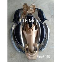 ราคา เฟรม แท้ศูนย์ ทำสี ชุดสี ฟีโน่ fi 115 yamaha FiNO FI 115 ฟีโน่ รุ่นหัวฉีด 115cc รถปี 2015 ครบชุด 15 ชิ้น สีดำบอร์นทอง (12614822754)