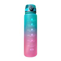ราคา Reusable Water Bottle 1000ml Leakproof Water Bottle With Strap Motivational Water Bottle With Times To Drink Fitness Sports Water Bottle With Strap For Gym Outdoor Sports generous (19114686035)