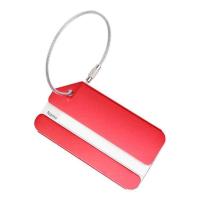 ราคา Metal Suitcases Tags Aluminum Metal Luggage Tag Business Card Travel Tag With Stainless Steel Loop For Suitcase Handbags Childrens Cars Luggage masterly (16999897180)