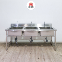 ราคา อ่างล้างจาน ซิงค์แสตนเลสมีก๊อก ซิงค์ล้างจาน อ่างแสตนเลส กทมและปริมณฑลจัดส่งฟรีแบบประกอบ ขอใบกำกับภาษีได้ (18449494684)