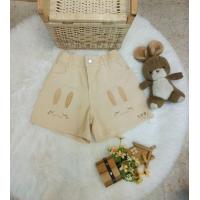 ราคา กางเกงยีนส์ขาสั้นinfinity jeansลายกระต่ายหลับตาา (20366954760)