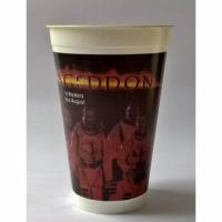 ราคา ของเก่ามีตำหนิ โปรดตรวจสอบทุกภาพ สภาพดีแก้วน้ำพลาสติกขนาดประมาณ 16oz ของสะสมจาก Mc Donald เรื่อง Armageddon (19978359367)