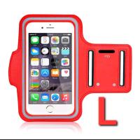 ราคา Sport Armband สีแดง สายรัดแขนใส่โทรศัพท์ กระเป๋าวิ่ง ซองใส่โทรศัพย์ กระเป๋าใส่โทรศัพท์ (18112401666)