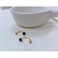 ราคา goodgift station leaf clover and love screw earrings s925 sterling silver จิวต่างหูเงินแท้ s925 (16257725263)