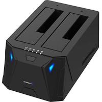 ราคา Sabrent USB 3 0 to SATA I II III Dual Bay External Hard Drive Docking Station for 2 5 or 3 5in HDD SSD with Hard Drive Duplicator Cloner Function 10TB Support EC HD2B 2 BAY (10890231345)