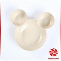 ราคา Thaihome การ์ตูนมิกกี้ปรุงรสจาน ชามเด็ก ชามข้าวเด็กหัวมิกกี้ ของขวัญสำหรับเด็ก ชามแบ่ง 3 ช่อง จานใส่อาหารเด็ก จานผลไม้ Cartoon Mickey Plate (10633350730)