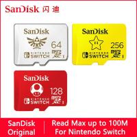 ราคา SanDisk Nintendo Switch Dedicated Micro SD Card 128GB 32GB 64GB Micro SD Memory Card SDTF Flash MicroSD Card for Monitor Video (10447236522)