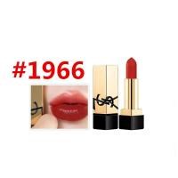 ราคา ลิปสติก YSL Yves Saint Laurent Rouge Pur Couture The Slim Leather Matte Lipstick ลิปหายาก ลิปสติกเนื้อแมท 1966 สีแดงคลาสสิค ติดทน นาน (21279500580)