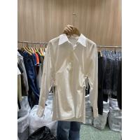 ราคา เสื้อเชิ้ตแขนยาวคอแบะผูกสายด้านข้างเก็บเอวใส่แล้วดูผอมเพรียวแบบใหม่ฤดูใบไม้ร่วงทงแดมุนเกาหลีใต้เสื้อผู้หญิงแฟชั่น (20385280161)