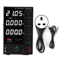 ราคา DPS3010U Adjustable DC Power Supply USB Fast Charging 30V 10A 4 Digit Maintenance Power Supply British standard 220v (9403412997)