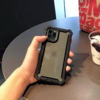 ราคา APEC สีดำสองในหนึ่งเดียวกรณียากใสสำหรับ Apple iPhone 13 Pro Max 11 12 Promax X XS XR 11 Pro ปก7พลัส8บวกกันกระแทก (7544671356)