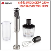 ราคา Shinil SMX D60KPF 250W เครื่องปั่นด้วยมือมิกเซอร์ขนาดเล็กอัจฉริยะ8ขั้นตอนความเร็วเทอร์โบสองสปีดใบมีดสแตนเลสสะอาด (18488668333)