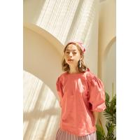 ราคา Grapes official TOKYO TOP 5 สี เสื้อแขนพอง ผูกโบว์ด้านหลัง (13986371952)