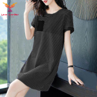 ราคา ชุดเดรสยาวเหนือเข่าสำหรับผู้หญิงชุดเดรส MODE Korea ฤดูร้อน2023ใหม่ (19397065002)