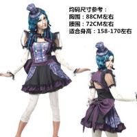 ราคา Alice crazy hat cos costume Halloween elf circus clown magician performance costume wholesale (19593170060)