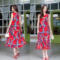 ราคา มินิเดรสอัดพลีท ทรงคอวี แขนกุดโค้งเคิร์ฟเข้าเอว ปลายกระโปรงบานพริ้ว บวกกับลายกราฟฟิคสวย สีสันสดใส มองมุมไหนก็สวยปัง เนื้อผ้าอัดพลีท เนื้อนิ่ม นุ่ม ใส่สบาย อัดพลีทด้วยเทคนิคพิเศษ ย้ำๆ ถึง 3 ครั้งแบบงาน