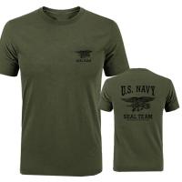 ราคา U S NAVY SEAL TEAM T Shirt Only Easy Day Was Yesterday B Y T SHIRT Printed T Shirts Short Sleeve Hipster Tee Pharajuku (17284370016)