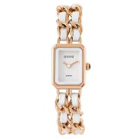 ราคา GUOU 6042 Jenama Jenama Jam Tangan Perempua Baru Mudah Niche Persegi Tenuntali Retro Wanita Tanga (17120364737)